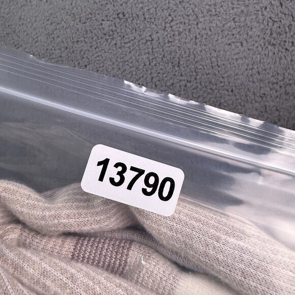 Abercrombie & Fitch Shirt Mens L Beige Sweater Polo Button Collared Striped - Picture 9 of 9